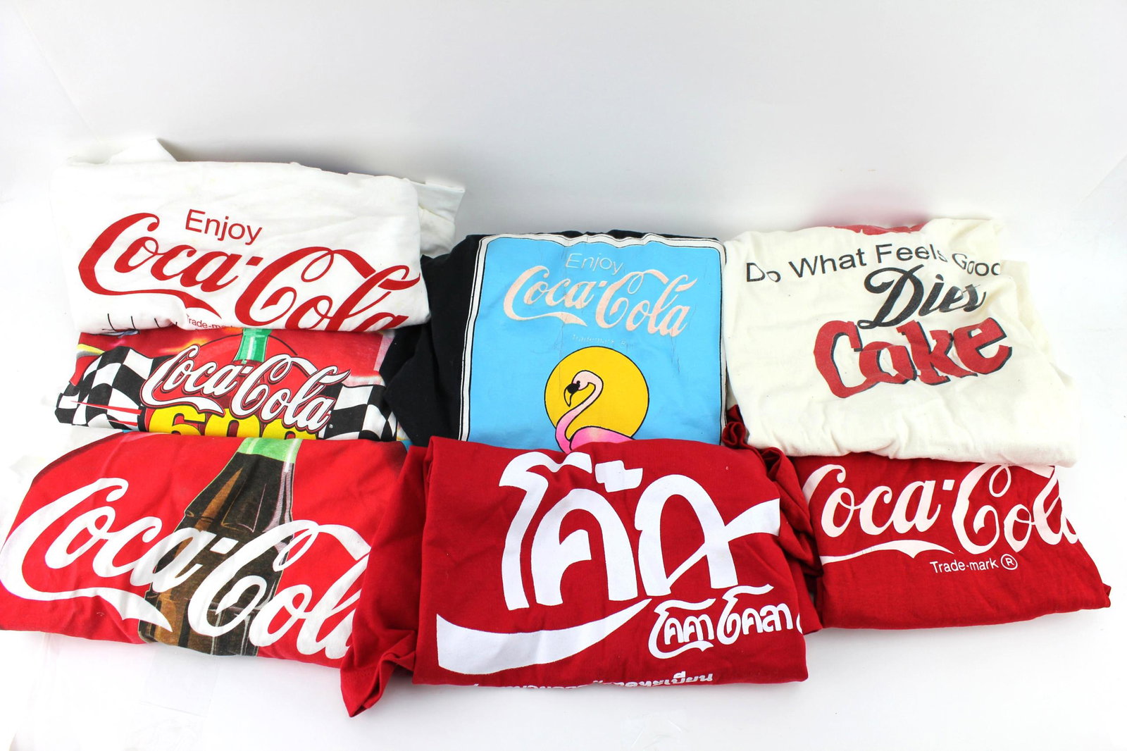 SEVEN COCA COLA T-SHIRTS (1 of 14)