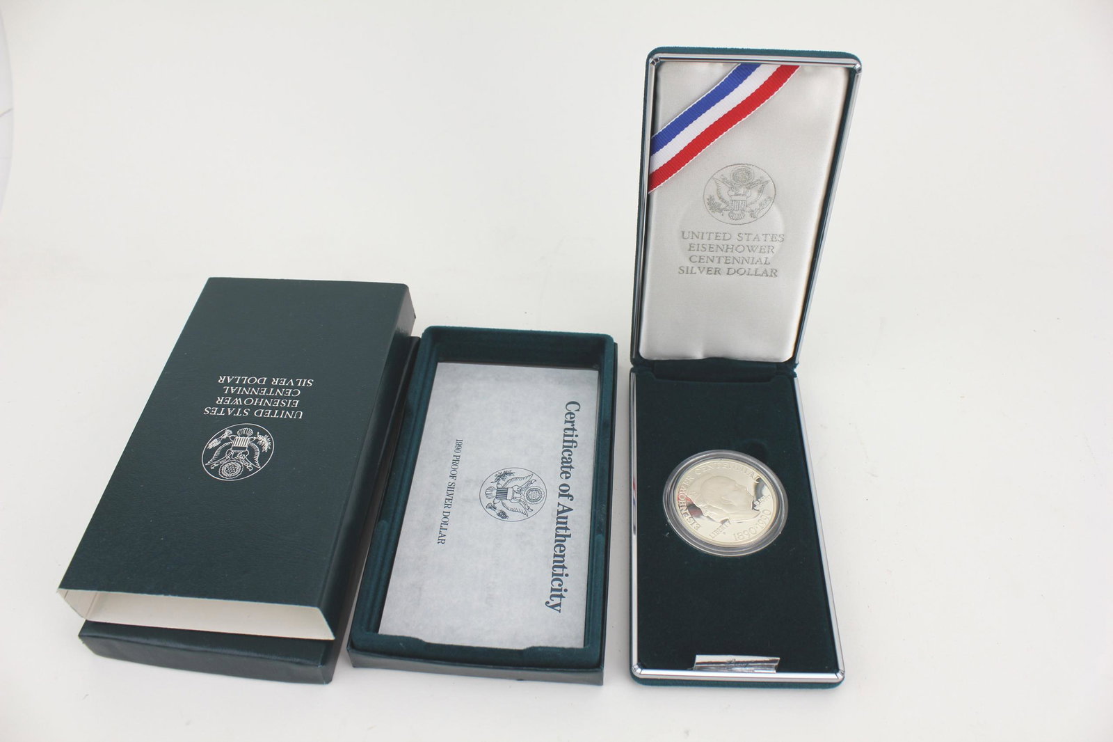 EISENHOWER CENTENNIAL SILER DOLLAR (1 of 7)