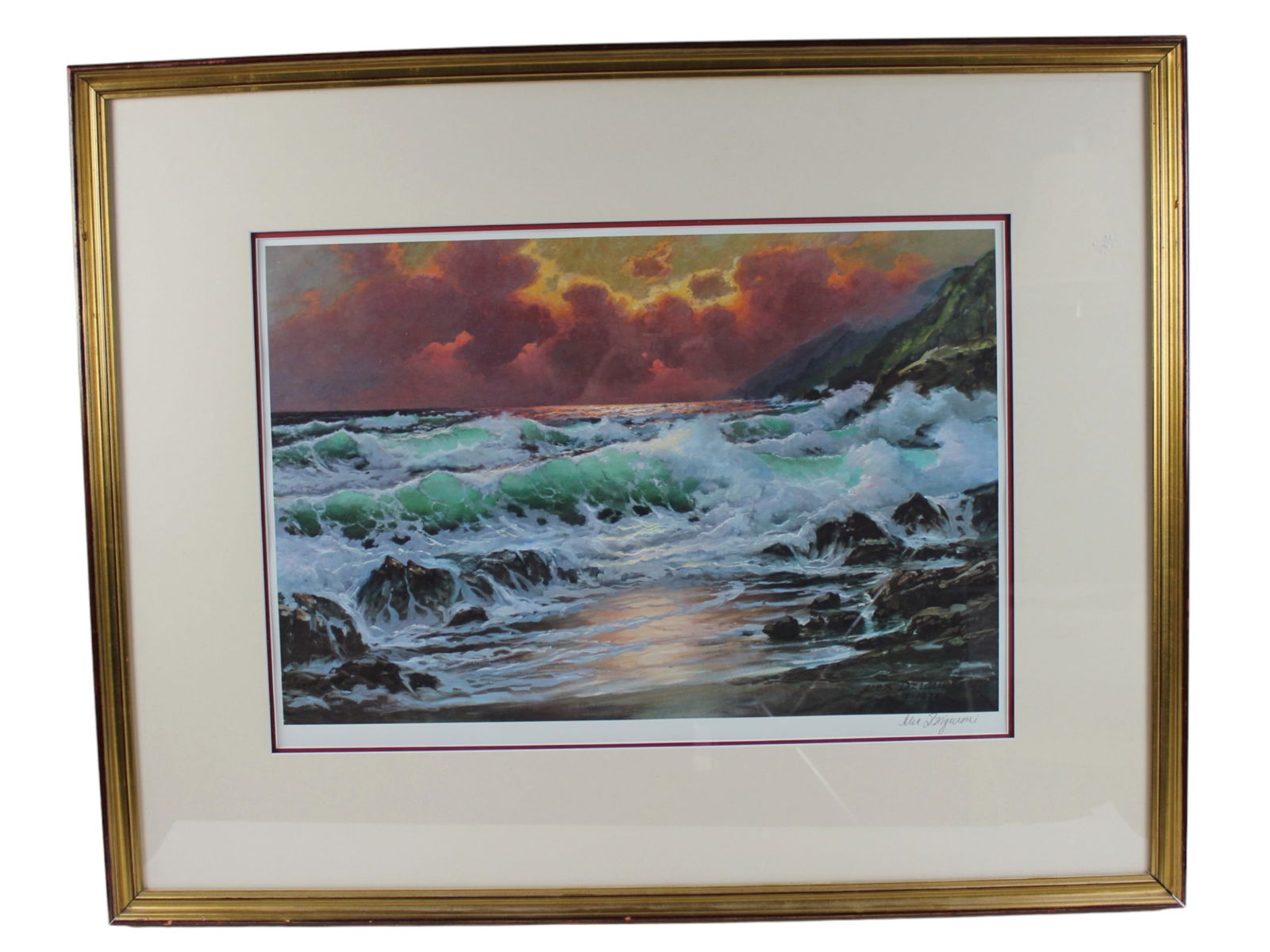 ALEX DZIGURSKI. FROM SEA TO SHINING SEA.LITHOGRAPH (1 of 4)