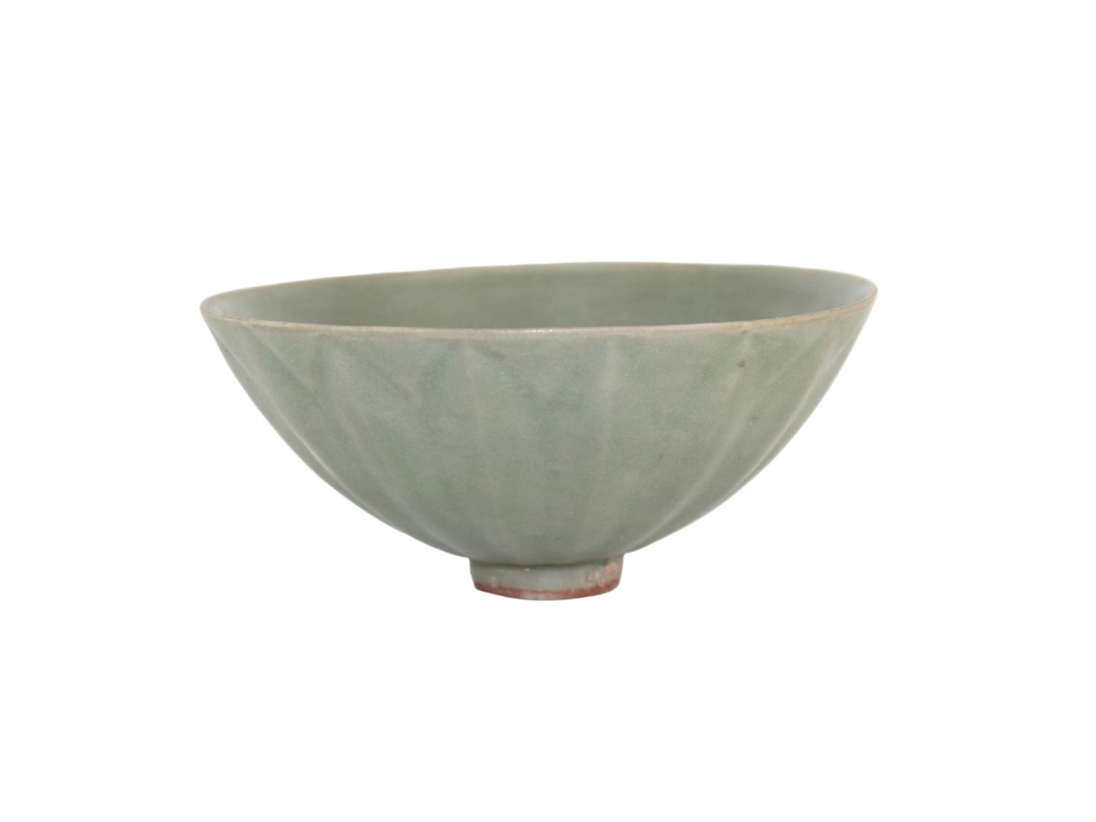Chinese Celadon Bowl: Dimensions: 5 1/2 in. (D) X 2 1/2 in. (H). Age wear, no visible damage.