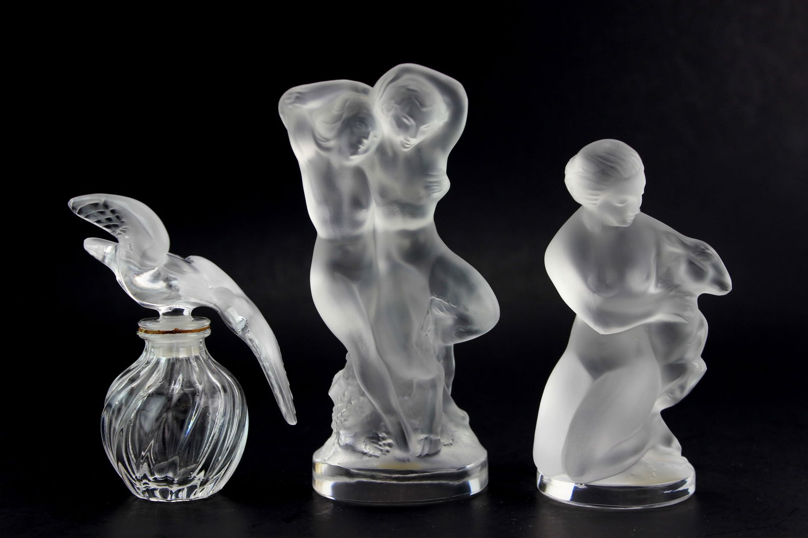Three Lalique Crystal Items (1 of 12)