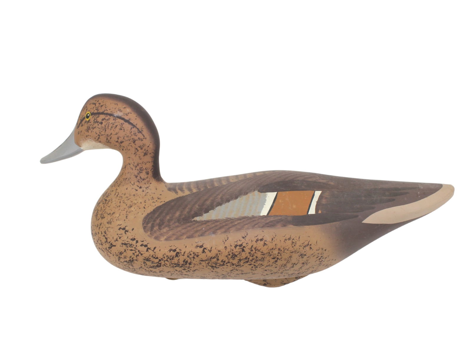 JOEY JOBES CARVED & PAINTED WOOD DUCK DECOY (1 of 6)