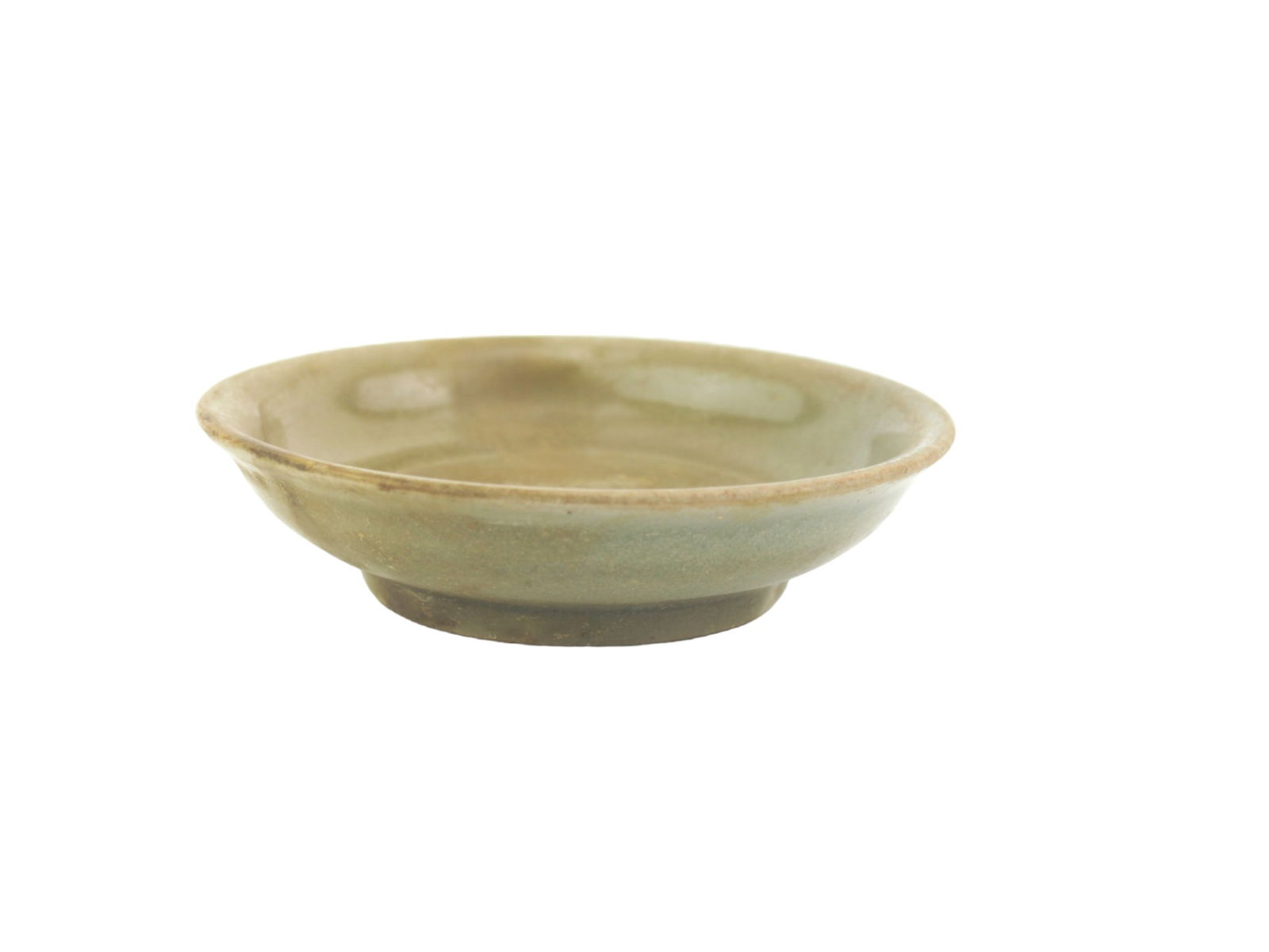 A CHINESE CELEDON DISH (1 of 8)