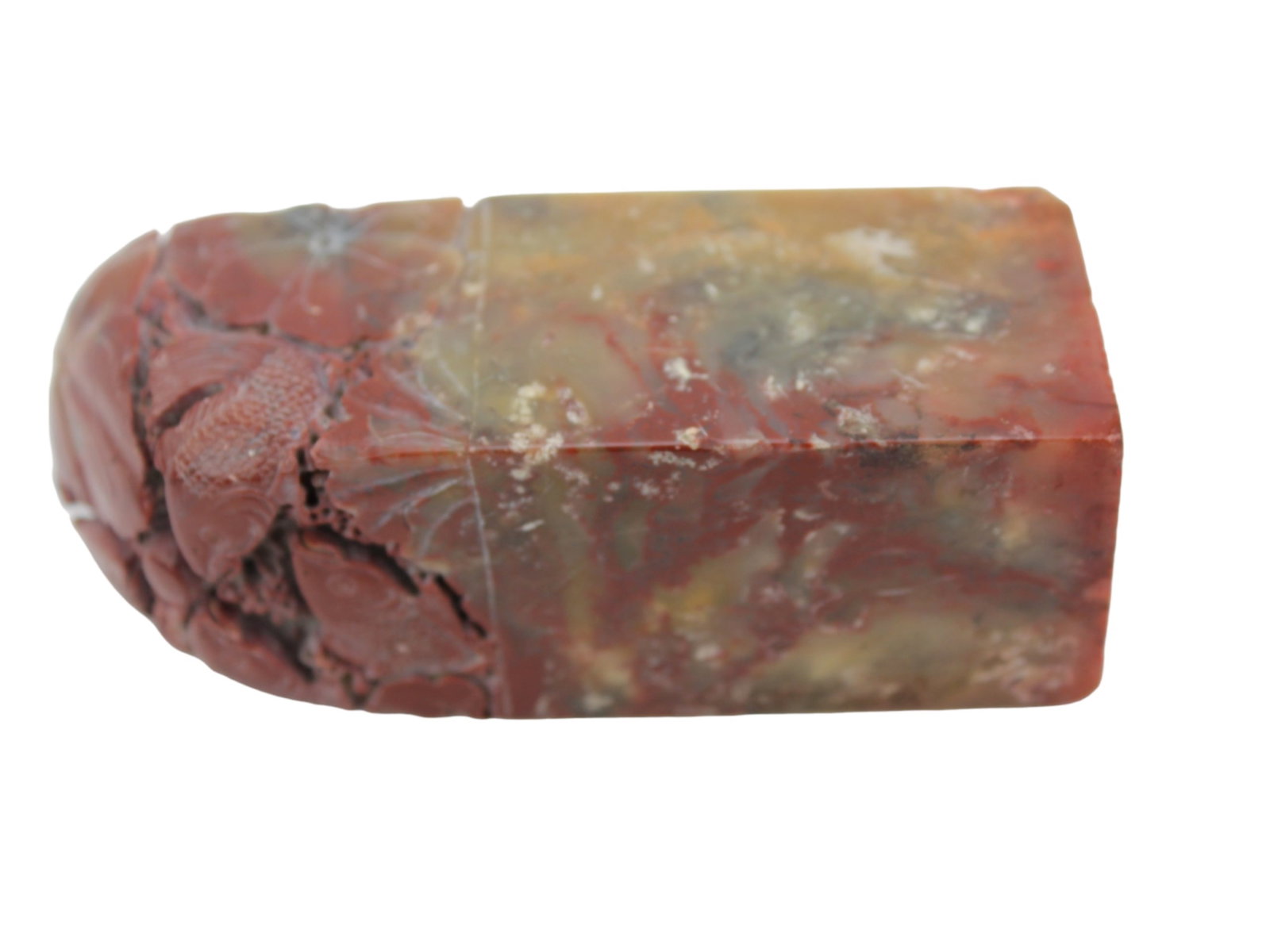 CHINESE SOAPSTONE SEAL: 4 1/2 in. H..