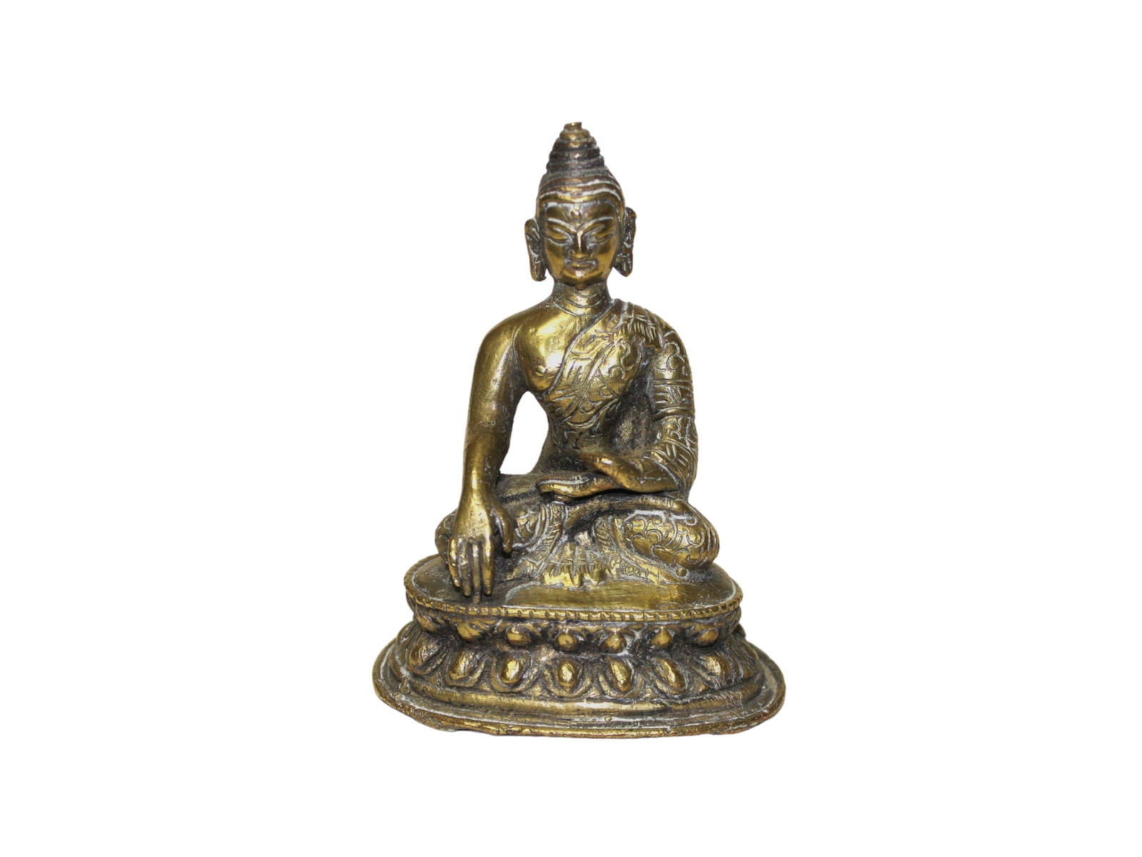 CHINESE BRONZE BUDDHA STATUE (1 of 4)