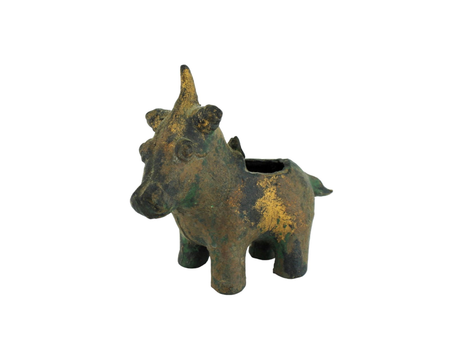 CHINESE BRONZE MYTHICAL BEAST (1 of 9)