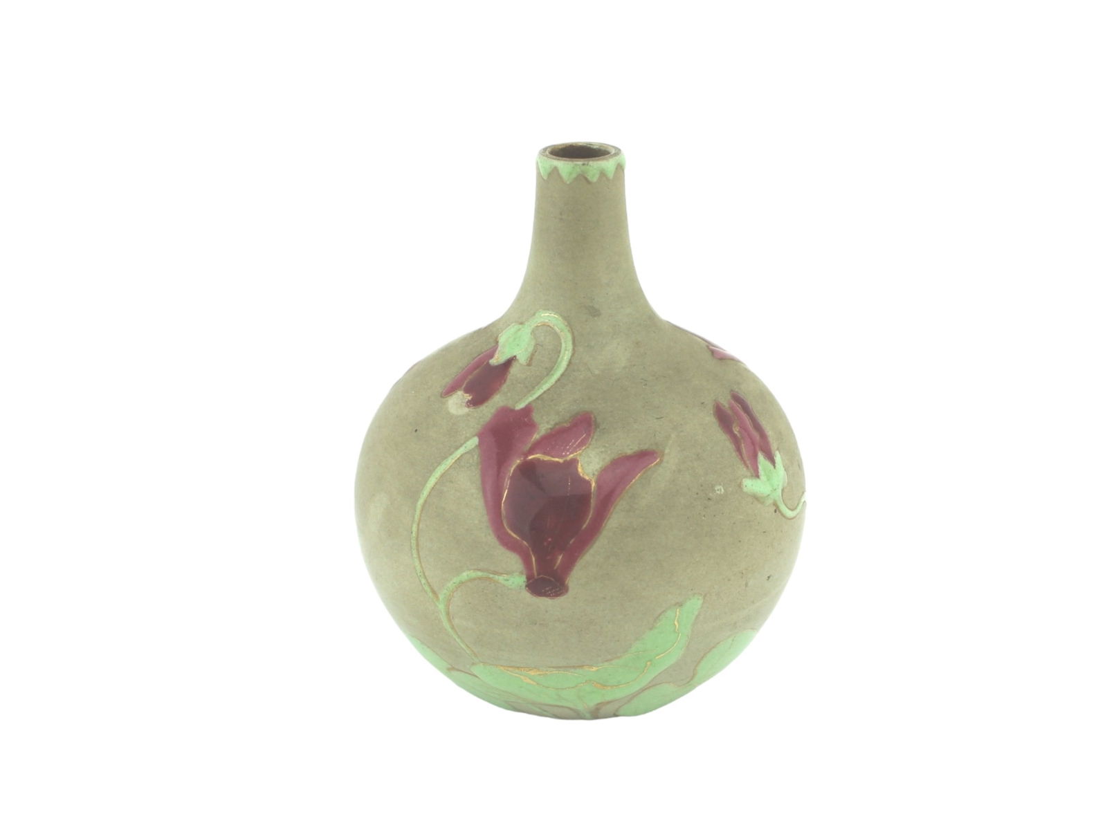 A SIGNED STUDIO BUD VASE (1 of 6)