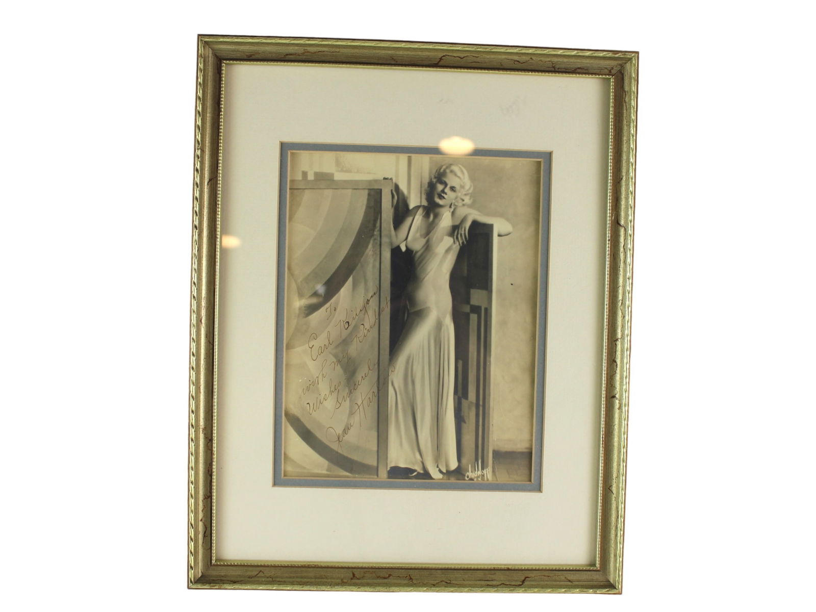 JEAN HARLOW SIGNED AUTOGRAPHED PHOTO (1 of 4)