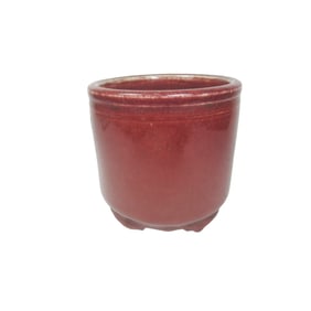 CHINESE SANG DE BOEUF BRUSH POT