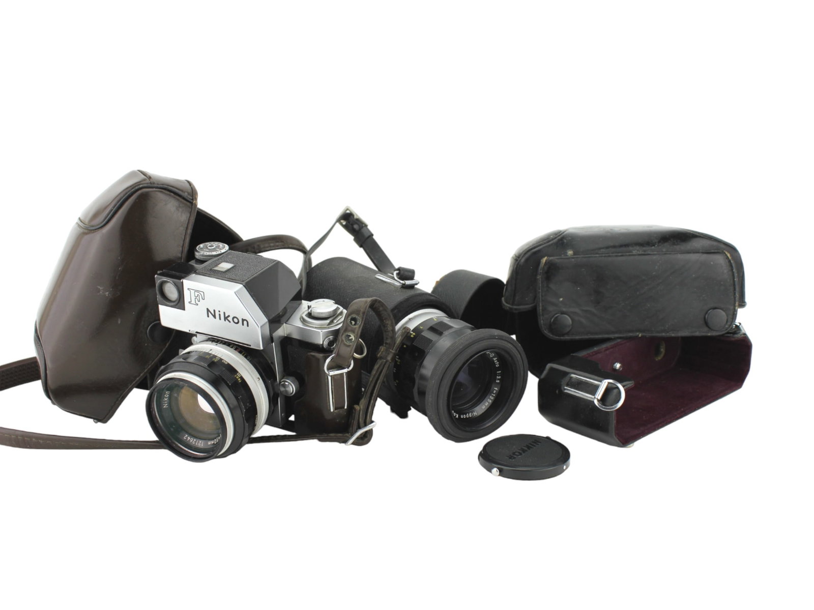 NIKON F PHOTOMIC CAMERA WITH AN EXTRA  LENS (1 of 13)