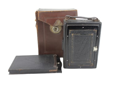VOIGTLANDER VAG FOLDING PLATE CAMERA.