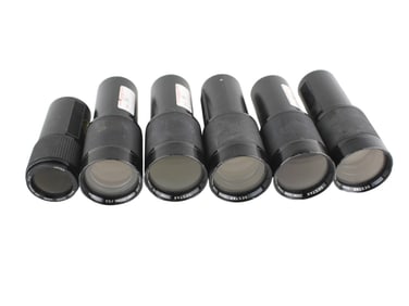 SIX PROJECTOR LENSES