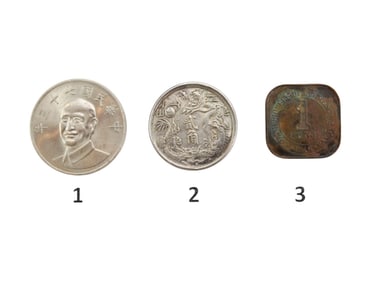 Three Collectible Old Coins
