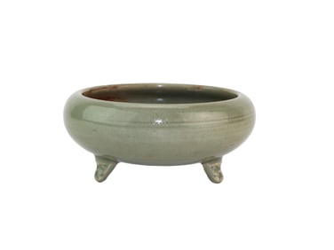 Chinese Celadon Tripod Censor
