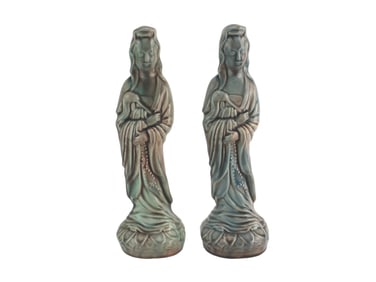 Two Chinese Ceramic Figurines