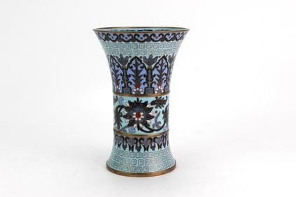 Chinese Cloisonne Gu-stye Vase