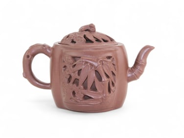 A Chinese Yixing  Zisha Teapot