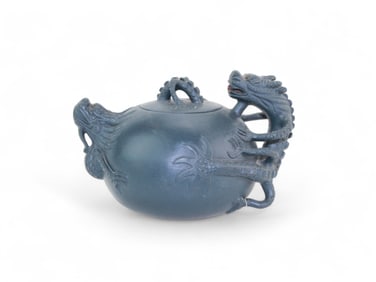 A Chinese Yixing  Zisha Teapot - Hua Pan-Jun