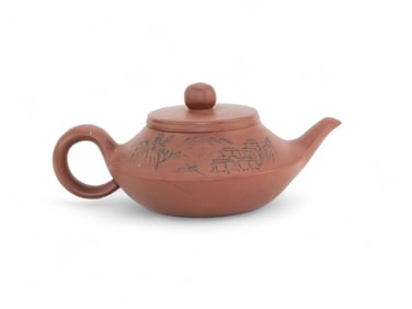 A Chinese Yixing  Zisha Teapot - Wu Chuan-Feng