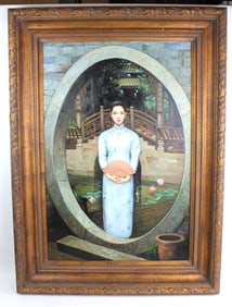 Portrait of A Lady, Oil On Canvas