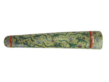 CHINESE FAMILLE ROSE MUSIC INSTRUMENT
