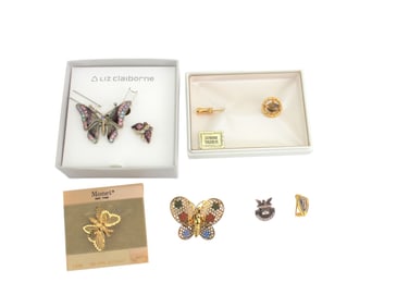 SEVEN VARIOUS PINS