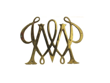 William & Mary Cypher Brass Trivet