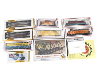Bachmann HO Scale Model Railroading Set