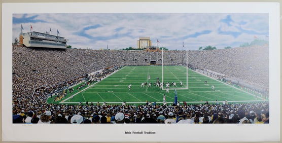 Lithograph "Irish Football Tradition" by Tim Kelly