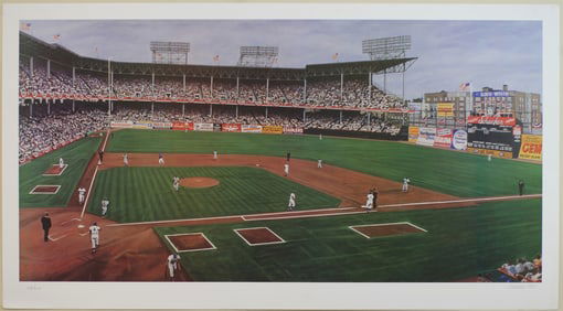 Andy Jurinko, Ebbets Field Matinee, Lithograph