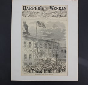 A Loose Leaf from 1861 Harper's Weekly