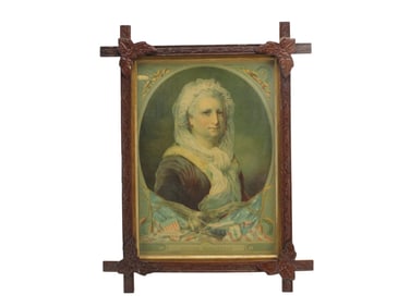 Martha Washington – 1880 Chromolithograph