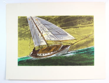 Howard Bradford, Cruising #2, Signed Serigraph