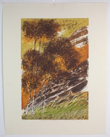 Howard Bradford, Ridge View #1, Signed Serigraph