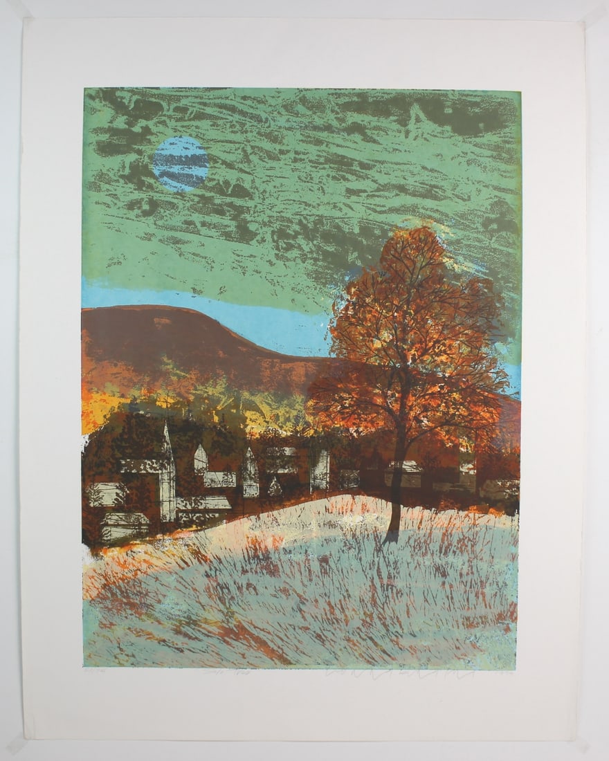 Howard Bradford, Solo Tree, Signed Serigraph (1 of 4)