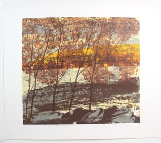 Howard Bradford, Silhouettes #3, Signed Serigraph