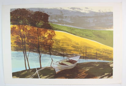 Howard Bradford, Annglo, Signed Serigraph