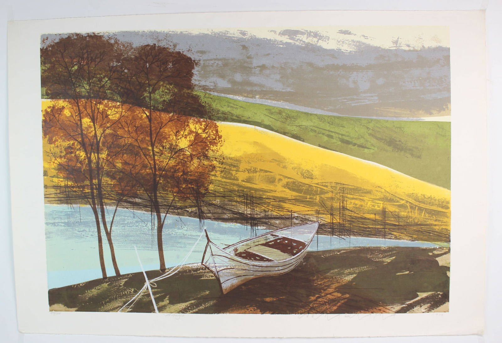 Howard Bradford, Annglo, Signed Serigraph (1 of 4)