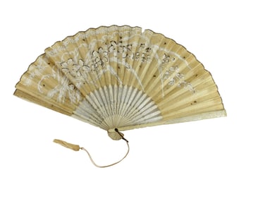 CHINESE PAINTING PAPER FOLDING FAN
