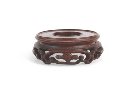 Chinese Carved Wood Stand