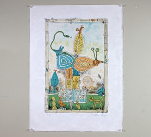 Bernard Berthois-Rigal, Signed Original Etching