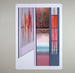 Rolland Golden, Mysterious Parc, Signed Lithograph