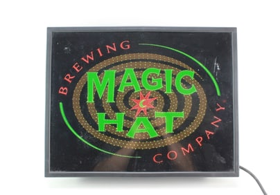 Magic Hat Brewing Company Light Up Bar Sign