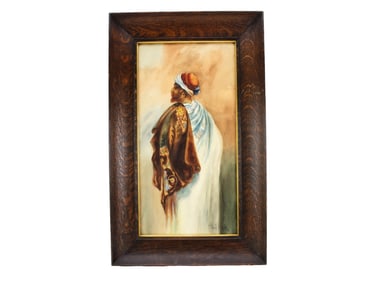 McComb Wright, Portrait of a Figure in Robes, W/C