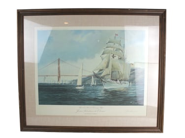 CHARLES LUNDGREN, JUAN SEBASTIAN DE ELCANO, PRINT