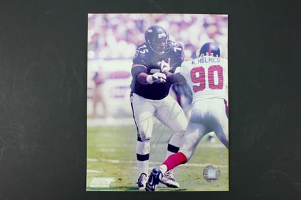 Jonathan Ogden Autographed NFL Action Photo