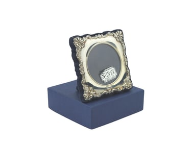 Hallmarked Sterling Silver Miniature Photo Frame