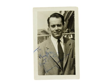 Signed Portrait of Henry Fonda