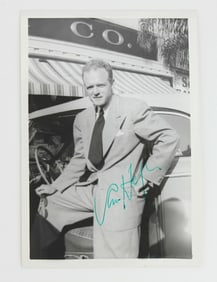 AUTOGRAPHED PHOTO OF VAN HEFLIN