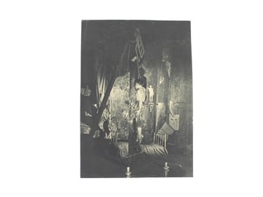JEAN BABILEE, SINGED STAGE PHOTO PRINT